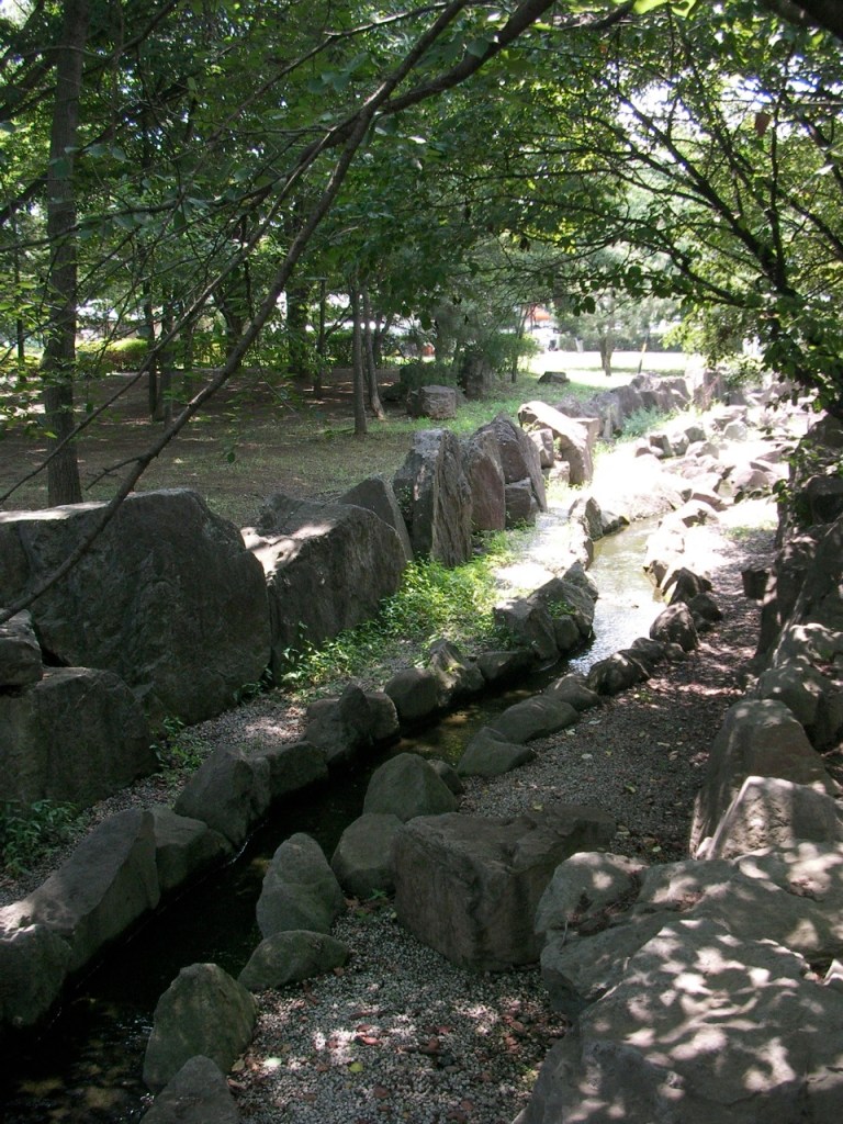 City park stream