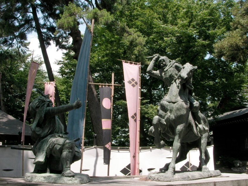 Famous One-on-One Fight at 4th Kawanakajima