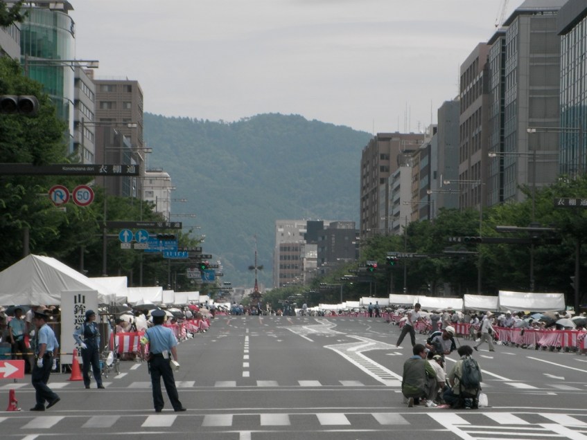 Here Comes the First Float!