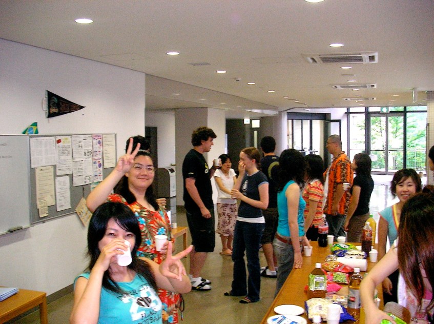 It's the farewell party!