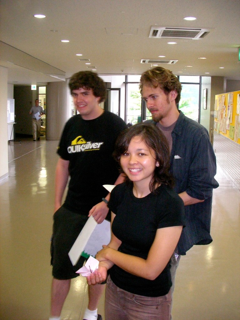 Junko & the boys (Kevin & Erik)
