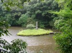 Kinkakuji Shrine Grounds - Island Pagoda