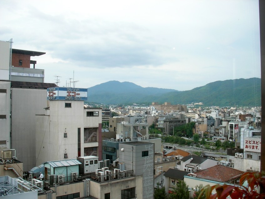 Kyoto from Hankyu Restaurant