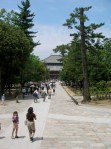 Looking toward Todaiji