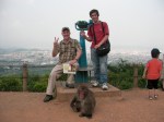 Me, Theo and our Monkey Friend