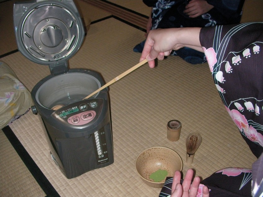 Michelle Makes Herself a Cup