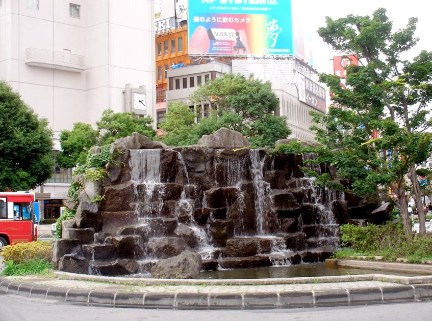 Nagano Station Fountain
