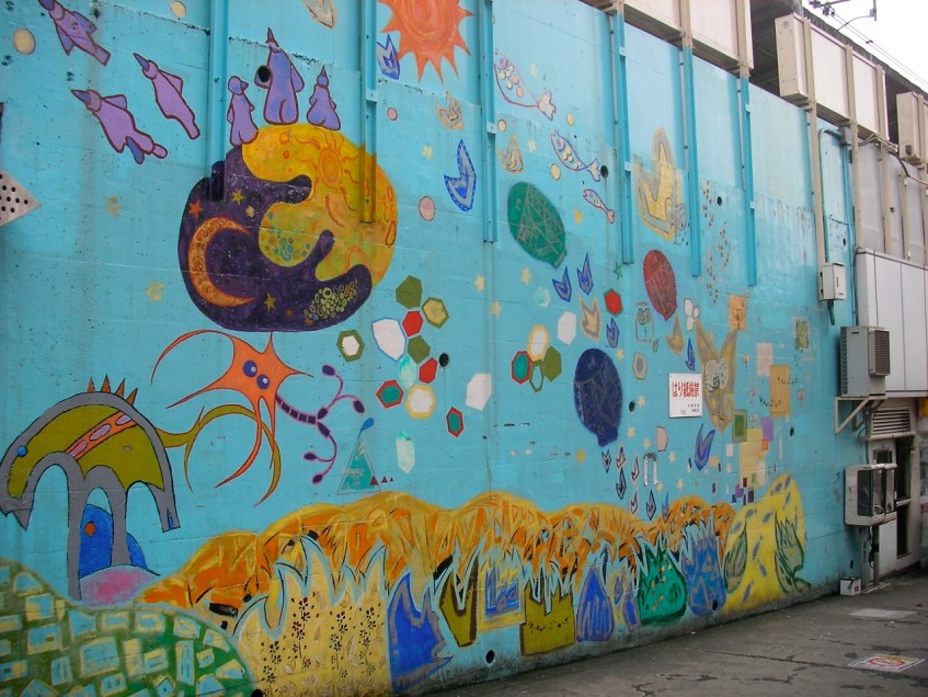 Nakano Station Murals