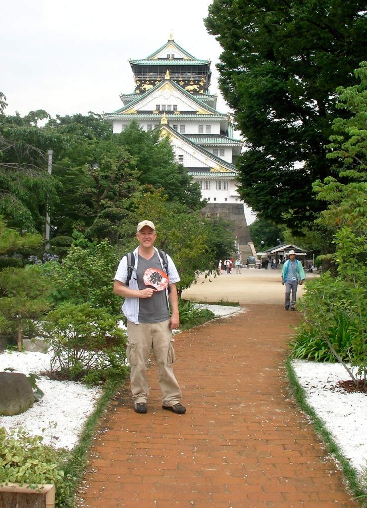 Osaka Castle & Doug