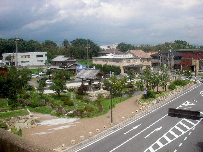 Park out the train window
