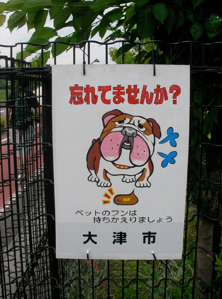 Please clean up after your dog...