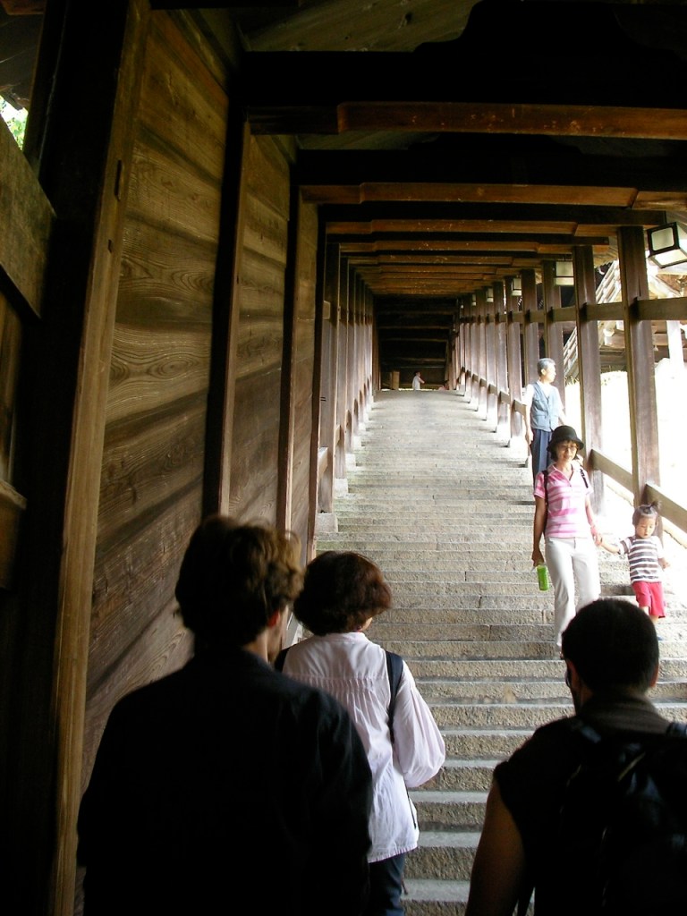 Steps up to Nigatsu-do
