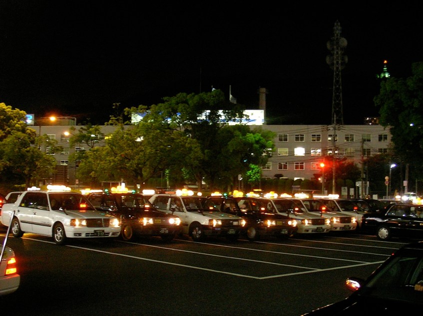 Taxis by Night