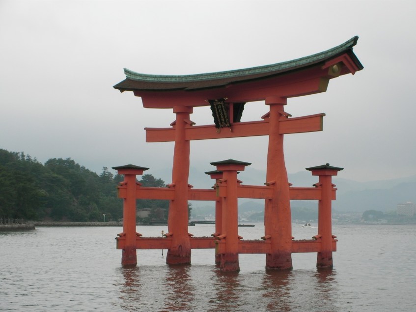 The Floating Torii