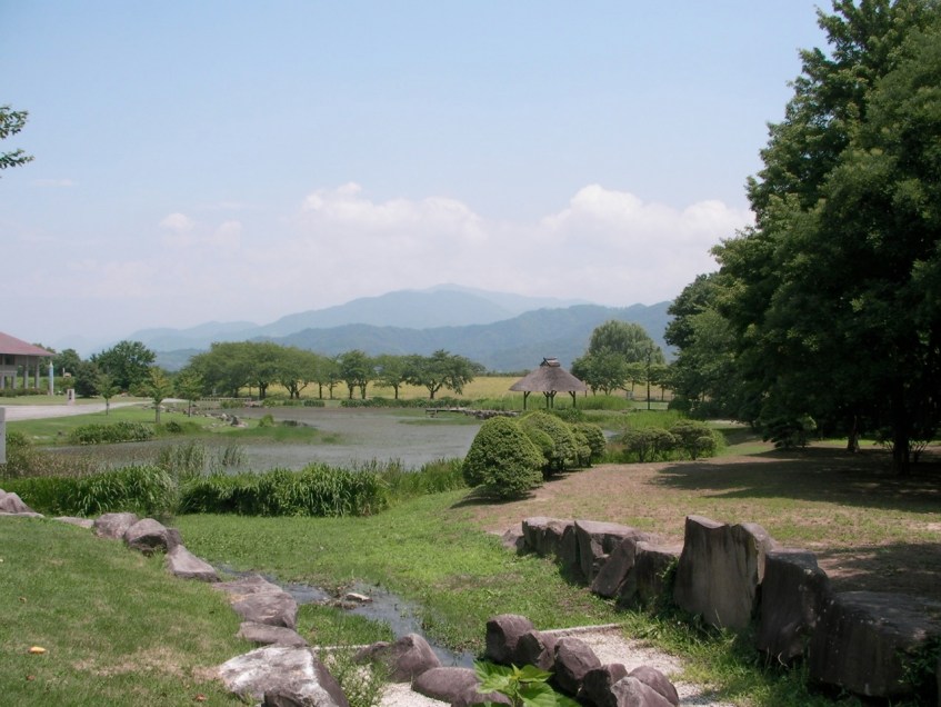 The lovely Kawanakajima City Park