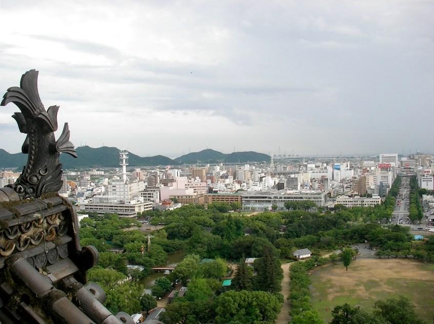View from the castle