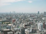 View of Osaka from Tsutenkaku Tower