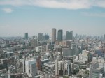 View of Osaka from Tsutenkaku Tower
